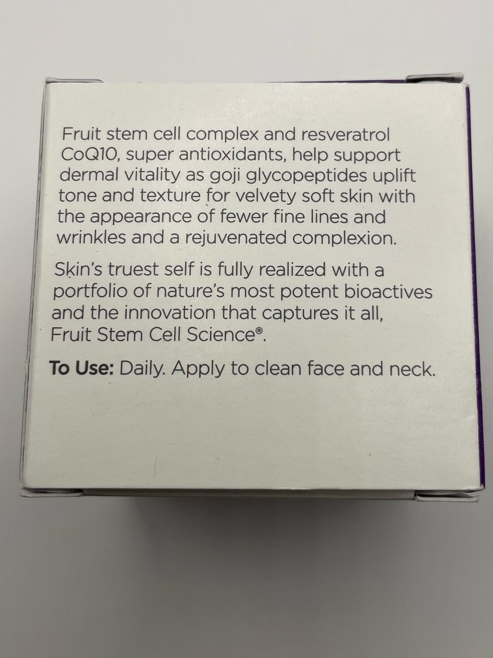 Andalou Naturals AGE DEFYING GOJI PEPTIDE PERFECTING CREAM 1.7 oz - Picture 3 of 3